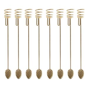 Juletræslysholder Guld