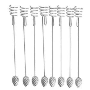 Juletræslysholder Sølv